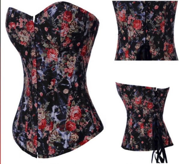 Oxford Bustier  Lingerie Overbust Corset