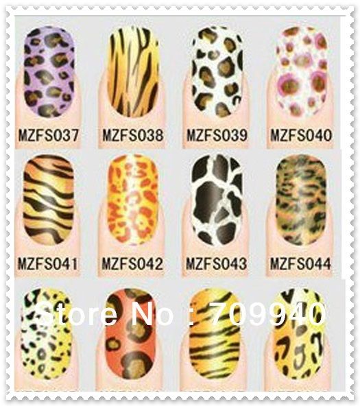 Adesivos água para Unhas - cobertura total