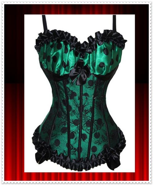 Bustier overbust corset + Tanga