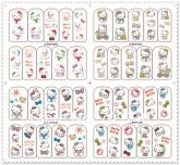 Adesivos água para Unhas - cobertura total